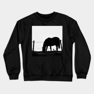 The horse and the bird Crewneck Sweatshirt